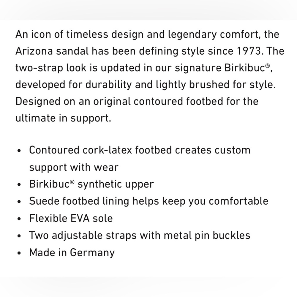 Birkenstock Women’s Arizona Sandals - dark brown - size 39 - Picture 5 of 9